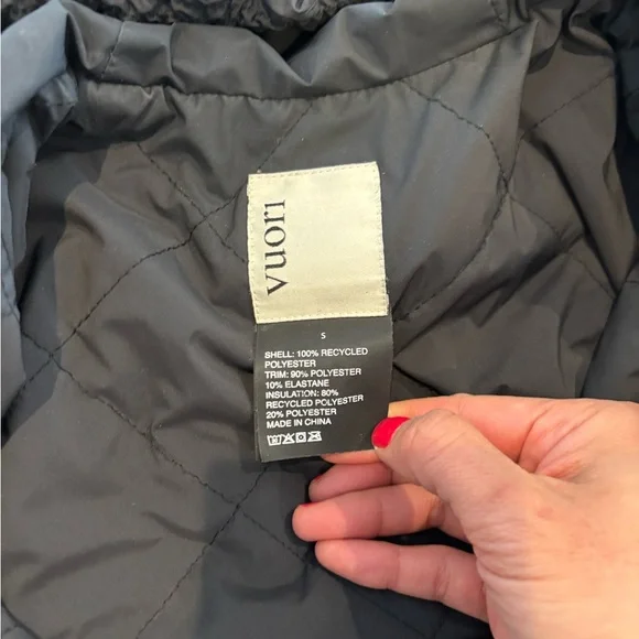Vuori Black Teddy Jacket - Picture 5 of 5